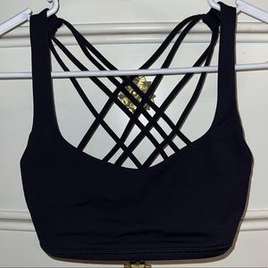 LULULEMON BLACK SPORTS BRA